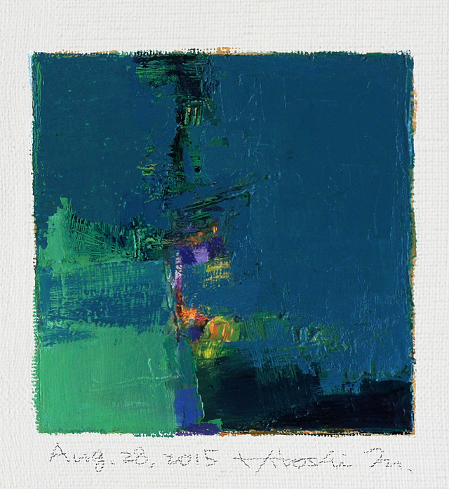 hiroshi matsumoto 9x9 paintings