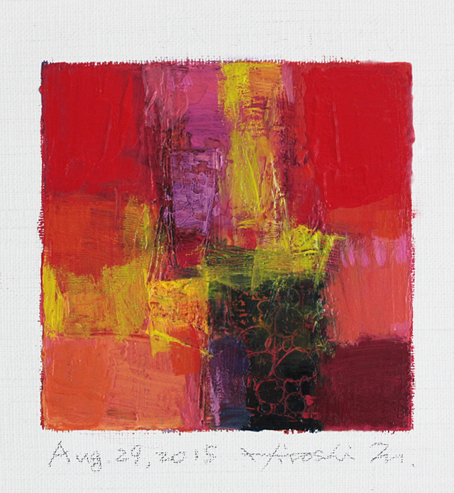 hiroshi matsumoto 9x9 paintings