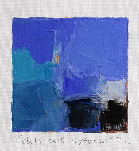 hiroshi matsumoto 9x9 paintings