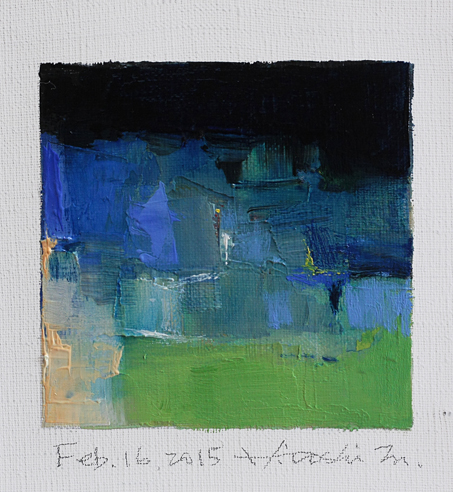 hiroshi matsumoto 9x9 paintings