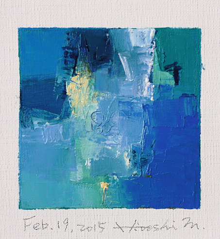 hiroshi matsumoto 9x9 paintings
