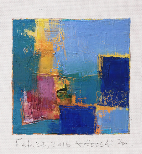 hiroshi matsumoto 9x9 paintings