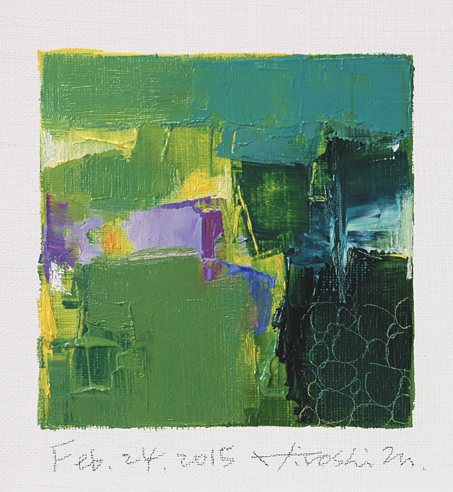 hiroshi matsumoto 9x9 paintings