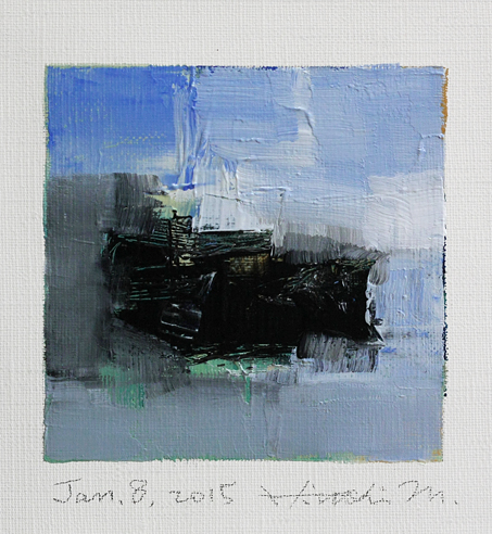 hiroshi matsumoto 9x9 paintings