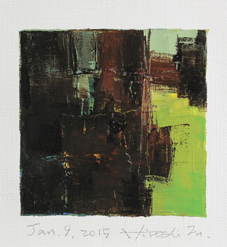 hiroshi matsumoto 9x9 paintings