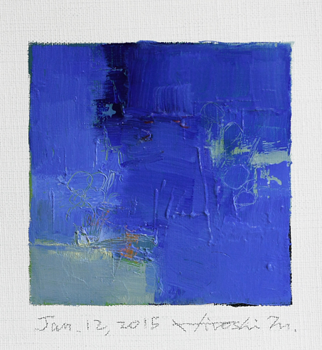 hiroshi matsumoto 9x9 paintings