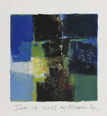 hiroshi matsumoto 9x9 paintings