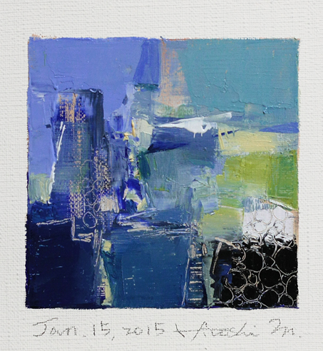 hiroshi matsumoto 9x9 paintings