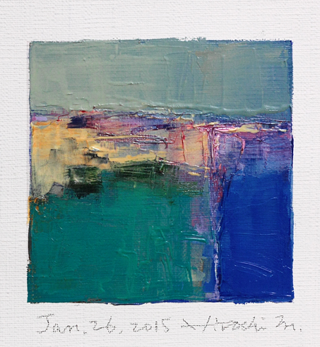 hiroshi matsumoto 9x9 paintings