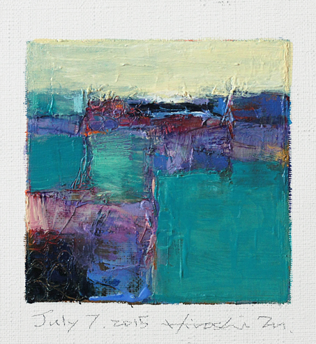 hiroshi matsumoto 9x9 paintings