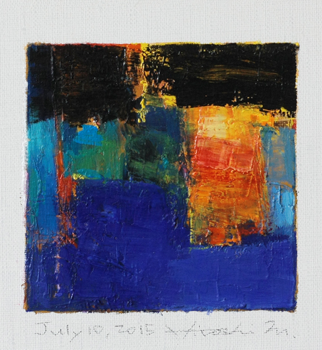 hiroshi matsumoto 9x9 paintings
