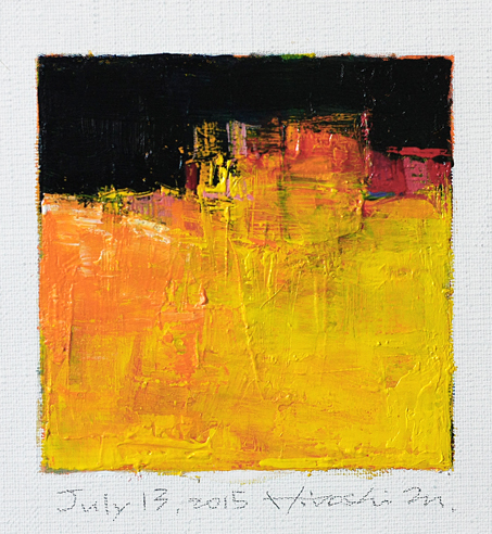 hiroshi matsumoto 9x9 paintings