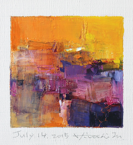 hiroshi matsumoto 9x9 paintings