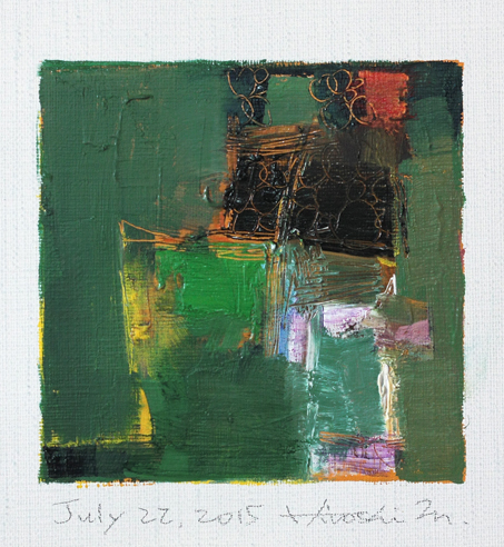 hiroshi matsumoto 9x9 paintings