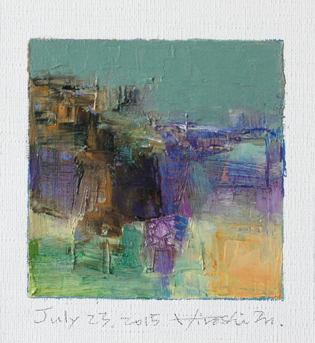 hiroshi matsumoto 9x9 paintings
