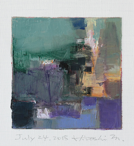 hiroshi matsumoto 9x9 paintings