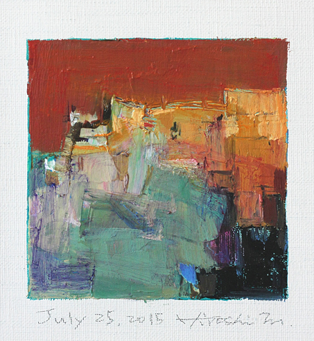 hiroshi matsumoto 9x9 paintings