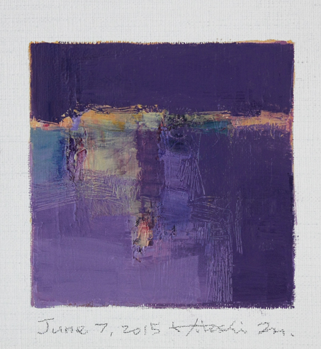 hiroshi matsumoto 9x9 paintings