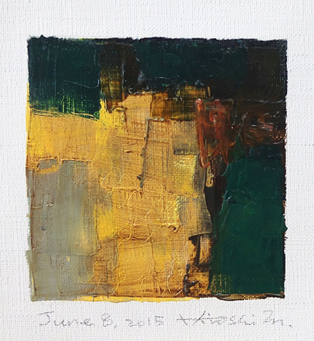 hiroshi matsumoto 9x9 paintings