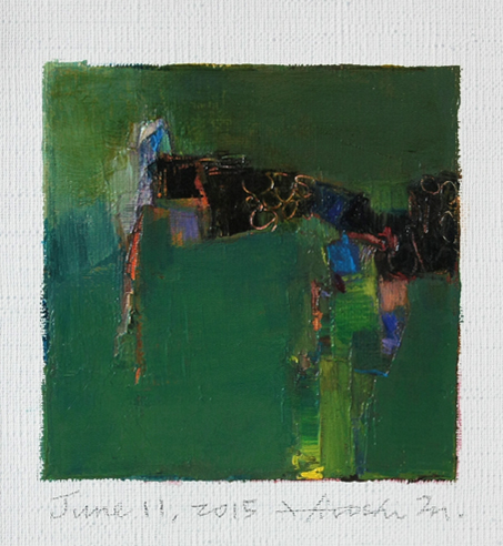hiroshi matsumoto 9x9 paintings