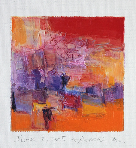 hiroshi matsumoto 9x9 paintings