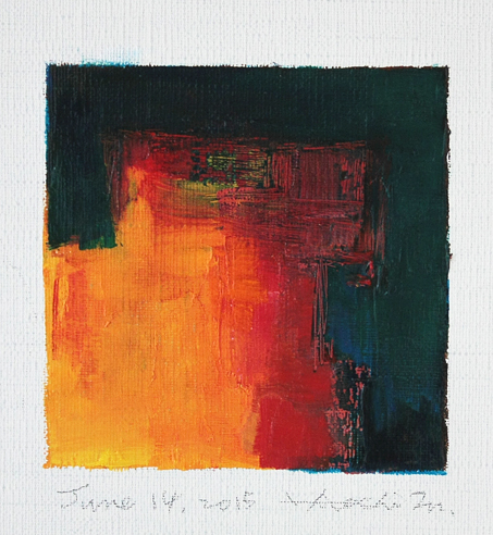 hiroshi matsumoto 9x9 paintings