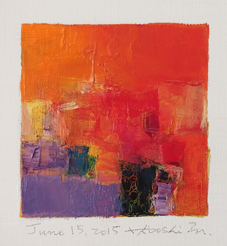 hiroshi matsumoto 9x9 paintings