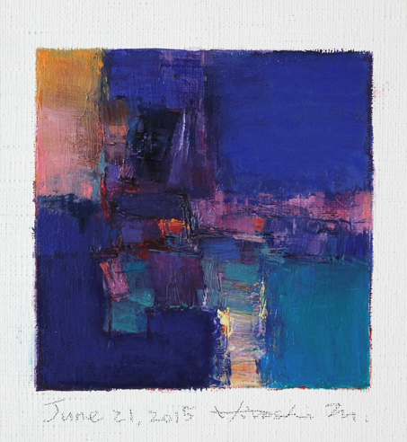 hiroshi matsumoto 9x9 paintings