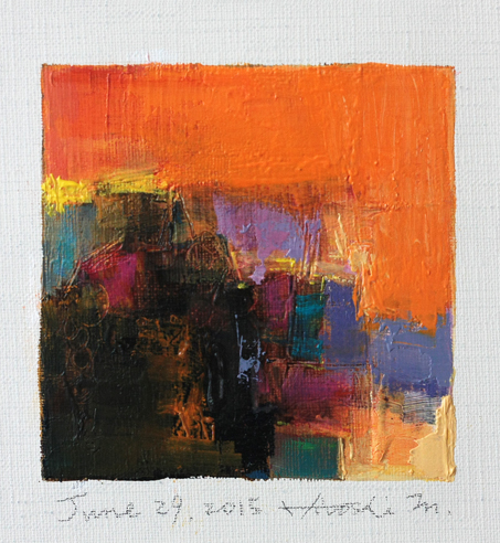 hiroshi matsumoto 9x9 paintings