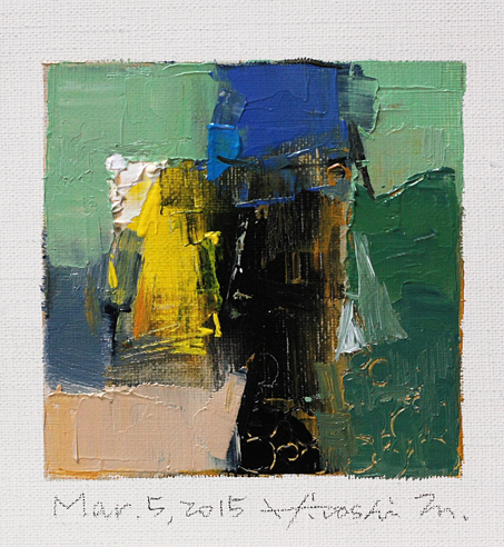 hiroshi matsumoto 9x9 paintings