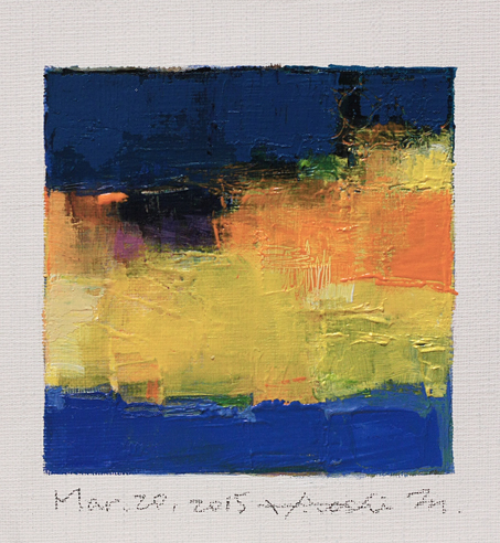 hiroshi matsumoto 9x9 paintings