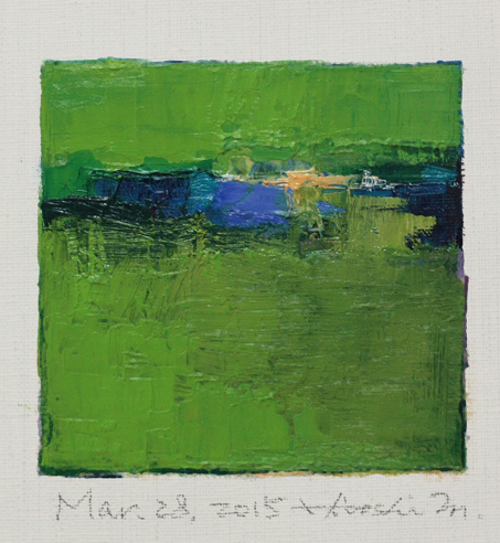 hiroshi matsumoto 9x9 paintings