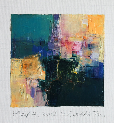 hiroshi matsumoto 9x9 paintings