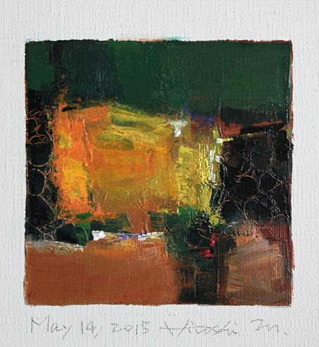 hiroshi matsumoto 9x9 paintings