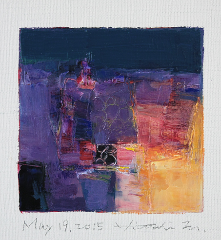 hiroshi matsumoto 9x9 paintings