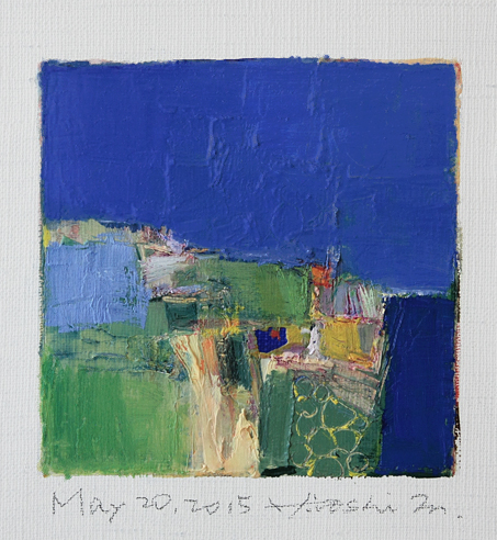 hiroshi matsumoto 9x9 paintings