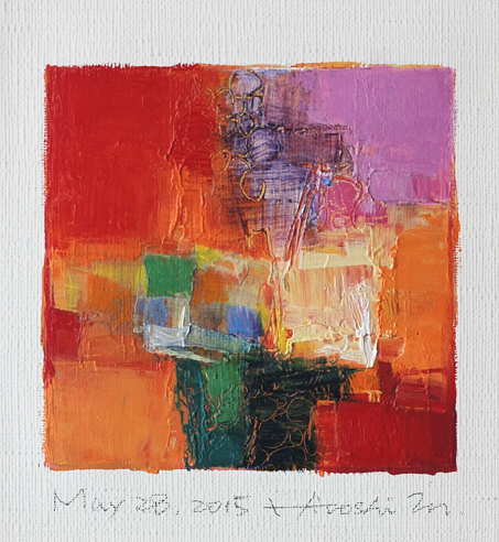 hiroshi matsumoto 9x9 paintings