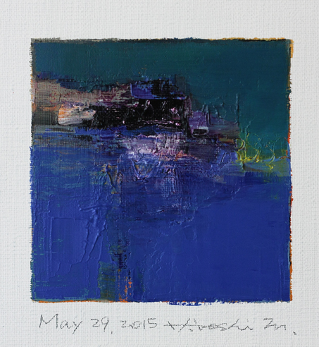 hiroshi matsumoto 9x9 paintings