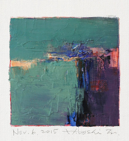 hiroshi matsumoto 9x9 paintings