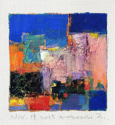 hiroshi matsumoto 9x9 paintings