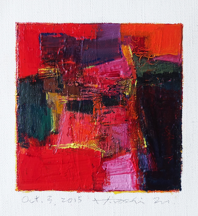 hiroshi matsumoto 9x9 paintings