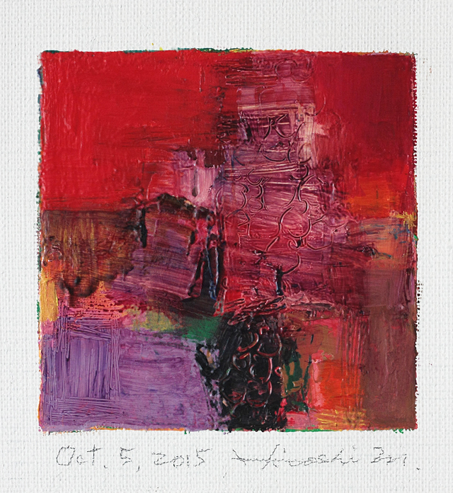 hiroshi matsumoto 9x9 paintings