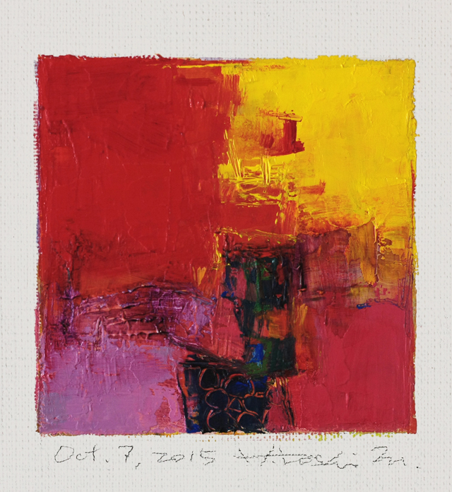 hiroshi matsumoto 9x9 paintings