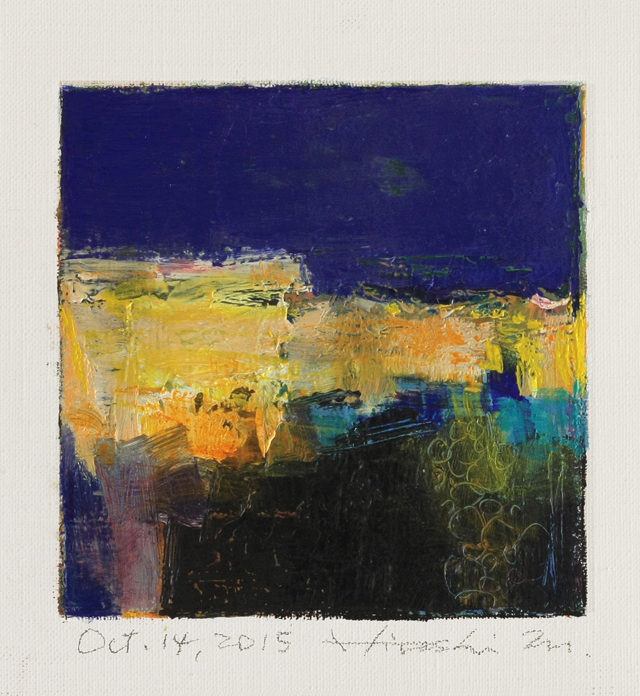 hiroshi matsumoto 9x9 paintings