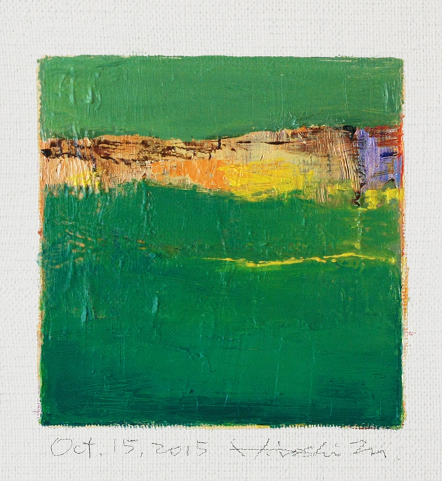hiroshi matsumoto 9x9 paintings