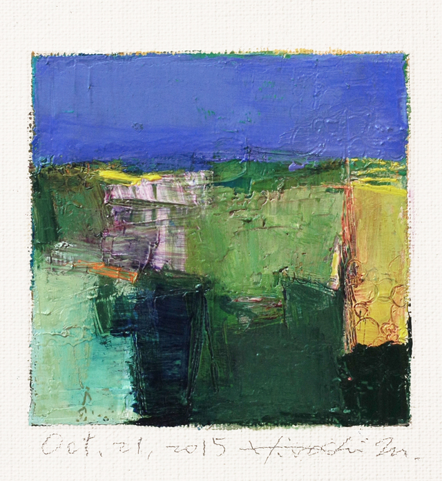 hiroshi matsumoto 9x9 paintings