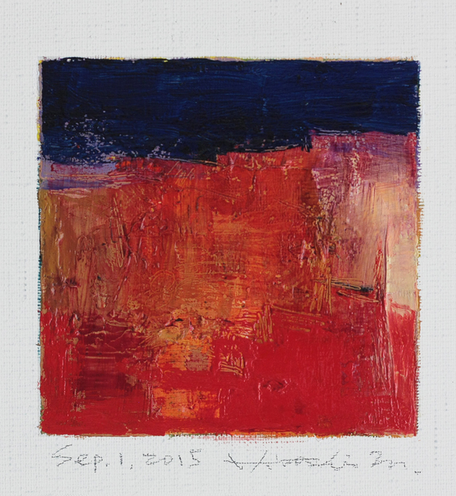 hiroshi matsumoto 9x9 paintings