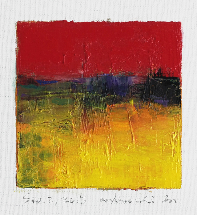 hiroshi matsumoto 9x9 paintings