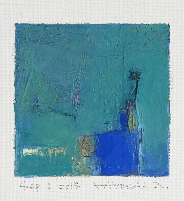 hiroshi matsumoto 9x9 paintings