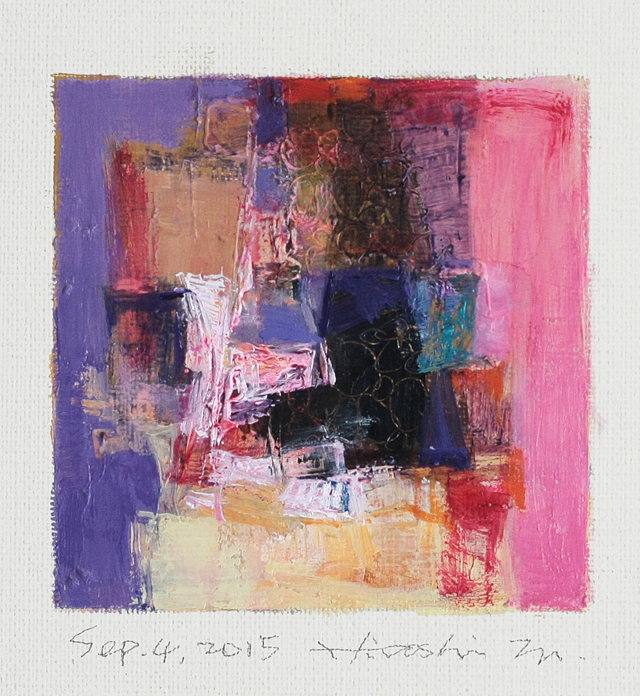 hiroshi matsumoto 9x9 paintings